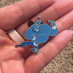 Disney Genie Chaser Pin from the Blue Color Story Hidden Disney Series 2025